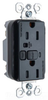 GFCI Duplex Receptacle - 1595-TRABK - Hubbell Wiring Device-Kellems