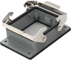 Base, Bulkhead Mount, H32B, 2 Lever; Heavy Duty Connector Type Te Connectivity - 06AH3981 - Newark, An Avnet Company