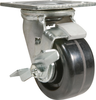 4" Phenolic Swivel Caster with Brake - 8161465 - Princess Auto Limited