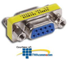 Hubbell AV Connector, 9-Pin Gender Changer, Female/Female.. - 9GC10 - TelephoneStuff.com
