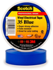 Scotch® Professional Grade Color Coding Vinyl Electrical Tape 35 -BLUE - 1/2