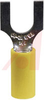 Fork Crimp Terminal; Crimp Connector; 12 to 10 AWG; 600 V; Copper; Vinyl; Fork - 70091781 - Allied Electronics, Inc.