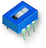 Slide Switch, As Series, Dpdt, Vertical, Through Hole, 300 Ma, 115 V Rohs Compliant Te Connectivity - 89K8461 - Newark, An Avnet Company