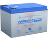 Battery, 12 V, Lead Acid, 12, Rechargeable, F2 Terminals, 8.5lbs - 70115685 - Allied Electronics, Inc.