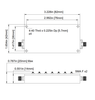 6480 MHz Cavity Band Pass Filter - AE6480B12006 - Anatech Electronics, Inc.