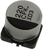 Aluminum Electrolytic Capacitor, 220Uf, 16V, 20%, Smd; Capacitor Case / Package Panasonic - 12M9832 - Newark, An Avnet Company