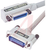 Cable; 1 m; Molded IEEE-488; Non Booted - 70126142 - Allied Electronics, Inc.