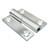 Lift-Off Hinge In-line Knuckle Style, Concealed Mount, Steel, Chrome Plated -- 96-DHLOM-5040-HRCH - Image