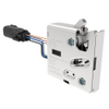 Electronic Rotary Push-to-Close Latch, Delayed Relock, Sealed Connector, Thru Hole, Steel Housing, Nickel Plated - R4-EM-73-173 - Southco