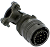 Circular Connector Plug Size 12, 10 Position, Cable; Product Range Amphenol Industrial - 97J2469 - Newark, An Avnet Company