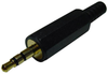 Phone Audio Connector, Plug, 3Pos, Cable; No. Of Contacts Multicomp Pro - 69AC6414 - Newark, An Avnet Company