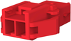 Rcpt Housing, 2Pos, Pa 66, Red; Product Range Te Connectivity - 72AC7573 - Newark, An Avnet Company
