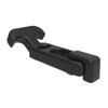 Flexible Draw Latch , Concealed Mount Glass-filled Nylon, Black -- F7-540 - Image