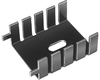 Heat Sink, To-3, To-220, 20 C/w, 12.7 Mm, 25.4 Mm, 33.8 Mm Rohs Compliant Fischer Elektronik - 46T6596 - Newark, An Avnet Company