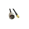 RP SMA Male St. Connector With HLF200 Cable (L-1Mtr) + N Male St. Connector - ET-SMRS-6L1-NMS - Eteily Technologies India Pvt. Ltd.