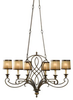Chandelier - F2530/6ASTB - Generation Brands