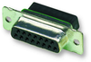 D Sub Connector Housing, Amplimite Hdp-20 Series, D Sub, 2, Receptacle, 15, Metal Body Rohs Compliant Amp Te Connectivity - 19J3814 - Newark, An Avnet Company