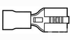 PIDG Quick Disconnect Terminal 14-16AWG RCP 21.3mm 7.6mm Tin Loose Piece - 792-170604-2 - Utmel Electronic Limited