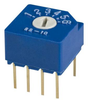 Rotary Switch, Sp6T, 0.1A, 5Vdc, Th; No. Of Switch Positions Nidec Copal Electronics - 56AC6706 - Newark, An Avnet Company