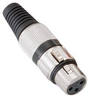 Connector, Xlr, Rcpt, 3Pos, Cable; No. Of Contacts Multicomp Pro - 69AC3182 - Newark, An Avnet Company