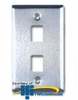 Sprint Steel-Flushplate SNGL-Gang 2-Plex (Pkg of 2) - 448110 - TelephoneStuff.com
