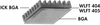 Heat Sink, For Ball Grid Array, Bga, 17 C/w, 6 Mm, 35 Mm, 35 Mm Rohs Compliant Fischer Elektronik - 58M7232 - Newark, An Avnet Company