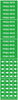 Brady B-946 White on Green Vinyl Self-Adhesive Pipe Marker - 2 1/4 in Height - 1/2 in Character Height - 2 3/4 in Length - Printed Msg = POTABLE WATER with Right Arrow - 7219-3C - 754476-81624 - R. S. Hughes Company, Inc.