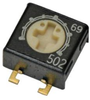 Trimmer, Pot, 200K, 1Turn, Smd; Trimpot Type Ohmite - 51AC1247 - Newark, An Avnet Company