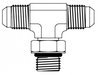 JIC to O-Ring Branch Tee -- 6803-04-04-04 - Image