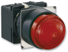 Panel Mount Indicator, Led, 18.2Mm, Red, 5V; Led Color Idec - 65W5973 - Newark, An Avnet Company