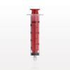 Syringe, Male Luer Lock, Red - C6011 - Qosina Corp.