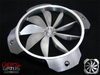 120mm Overkill Grill - Silver Turbine - 42002 - Xoxide