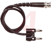 Plug, BNC; BNC Male; Nickel Plated Brass; 30 VAC/60 VDC; 50 degC; 0.75 in.; Bla - 70198143 - Allied Electronics, Inc.