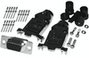 15 pin-HD Female Connector and Hood Assembly - Crimp Type - CVD 0105-15HDF - Visual Sound, Inc.