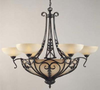 31085 Large Chandeliers-Glass Shade - 771495 - Capital Lighting, Inc.