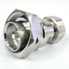 Low PIM 7/16 DIN Male (Plug) to 4.1/9.5 Mini DIN Male (Plug) Adapter, Tri-Metal Plated Brass Body, 1.25 VSWR - SM8212 - Fairview Microwave Inc.