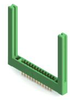 Card Edge Conn, Dual Side, 24Pos, Th; Card Edge Connector Type Edac - 58AJ6816 - Newark, An Avnet Company