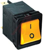 Circuit Breaker;Therm;Rocker;Cur-Rtg 20A;Snap-In;2 Pole;Vol-Rtg 240/60VAC/VDC - 70160093 - Allied Electronics, Inc.