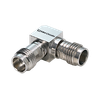RF Adapter Right-Angle 1.85mm Female to 2.4mm Female DC - 50GHz 50Ω - 185FR-24F+ - Mini-Circuits