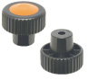 Plastic Knurled Knob -- SMK - Image