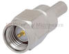 SMA Male (Plug) to Mini SMP Male (Plug) Full Detent Adapter, Passivated Stainless Steel Body, 1.35 VSWR - FMAD1003 - Fairview Microwave Inc.