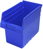 Store-More 8 Shelf Bin, Blue; Bin Colour Quantum Storage - 44AC6855 - Newark, An Avnet Company