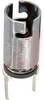 Lamp Holder; Miniature Bayonet; 10 W; Zinc Plated Steel; Solder Lug; Panel - 70213995 - Allied Electronics, Inc.