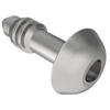 Fast Lead Screw, Medium Size, ToolHead Recess, 3.2mm  Max. Outer Panel, Steel, Zinc Plate, Bright chromate, plus sealer - 12-T-204 - Southco