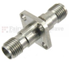 SMA Female (Jack) to SMA Female (Jack) 4 Hole Flange Adapter, Passivated Stainless Steel Body, 1.25 VSWR - SM4958 - Fairview Microwave Inc.
