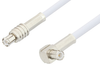 MCX Plug to MCX Plug Right Angle Cable 72 Inch Length Using RG188 Coax, RoHS - PE3309LF-72 - Pasternack