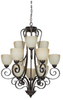 Large Chandeliers-Glass Shade - 319459 - Light Center (The)