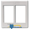 Hubbell Infin-e-Station Faceplate Frame - Double Gang - IMF2 - TelephoneStuff.com