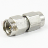 3.5mm Male (Plug) to 2.4mm Male (Plug) Adapter, Passivated Stainless Steel Body, 1.25 VSWR -- SM3075 - Image