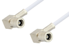 75 Ohm Mini SMB Plug Right Angle to 75 Ohm Mini SMB Plug Right Angle Cable 48 Inch Length Using 75 Ohm RG187 Coax, RoHS - PE34696LF-48 - Pasternack